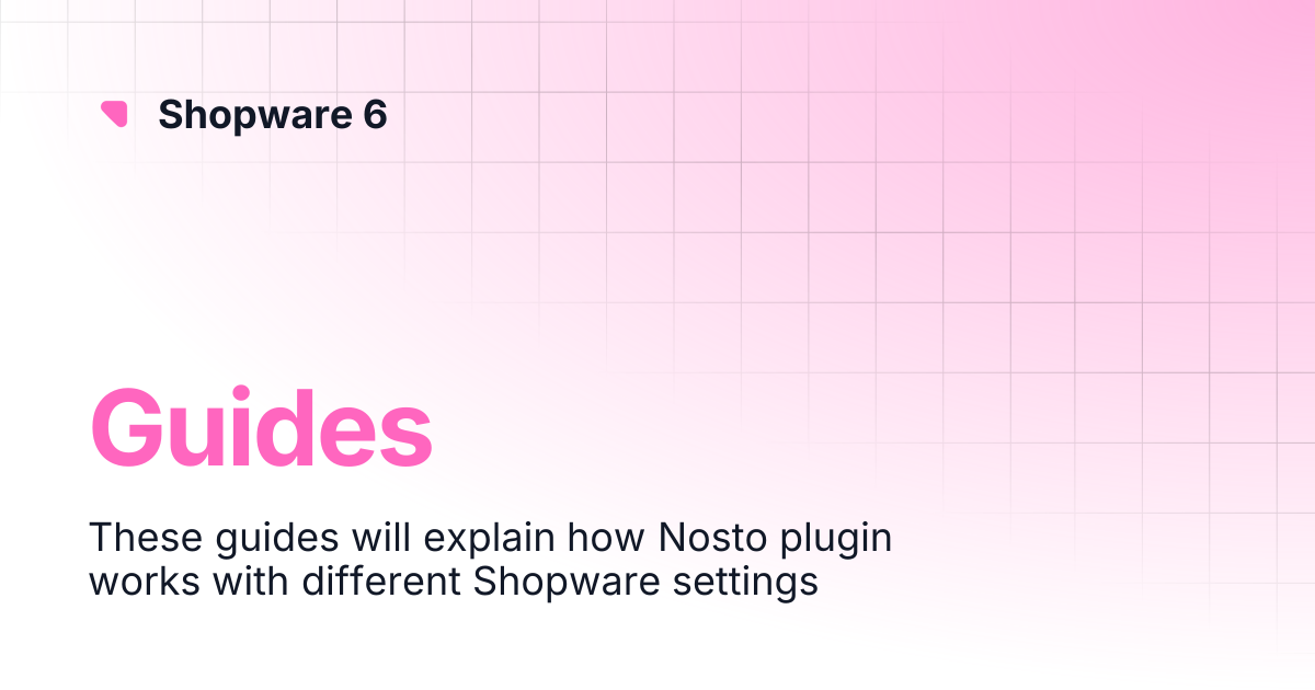 Guides | Shopware 6